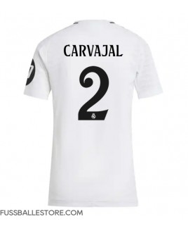 Günstige Real Madrid Daniel Carvajal #2 Heimtrikot Damen 2024-25 Kurzarm